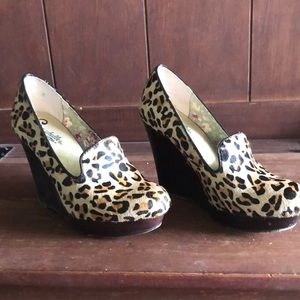 Leopard Print Platforms!